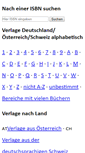 Mobile Screenshot of buecher-nach-isbn.info
